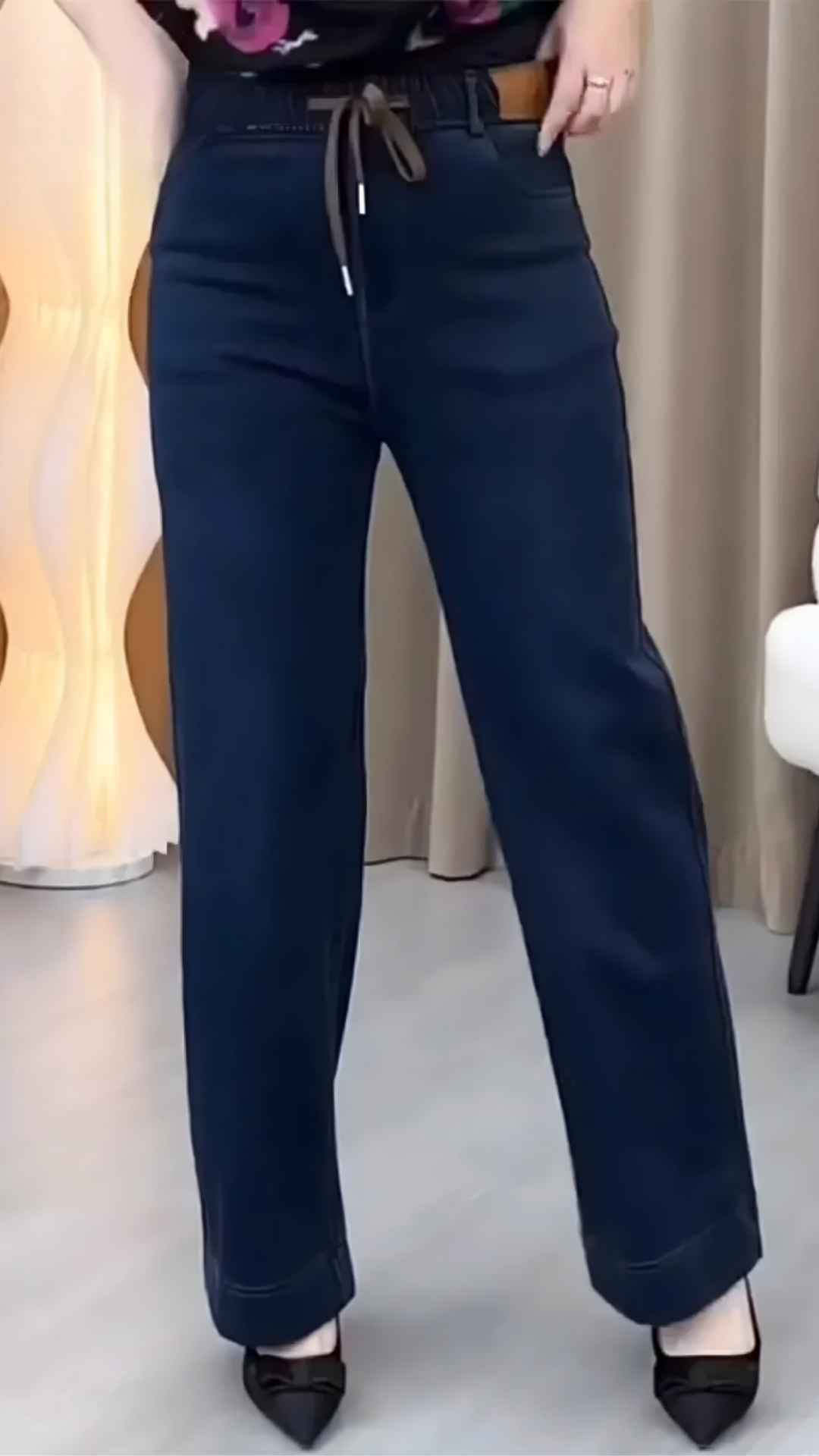 Tila - Pantalones informales de algodón