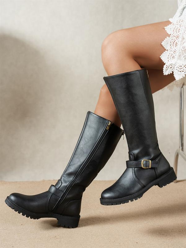 Rosa – Botas para pantorrillas anchas