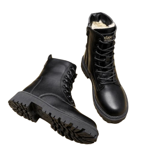 Julia® | Botas elegantes de piel negra