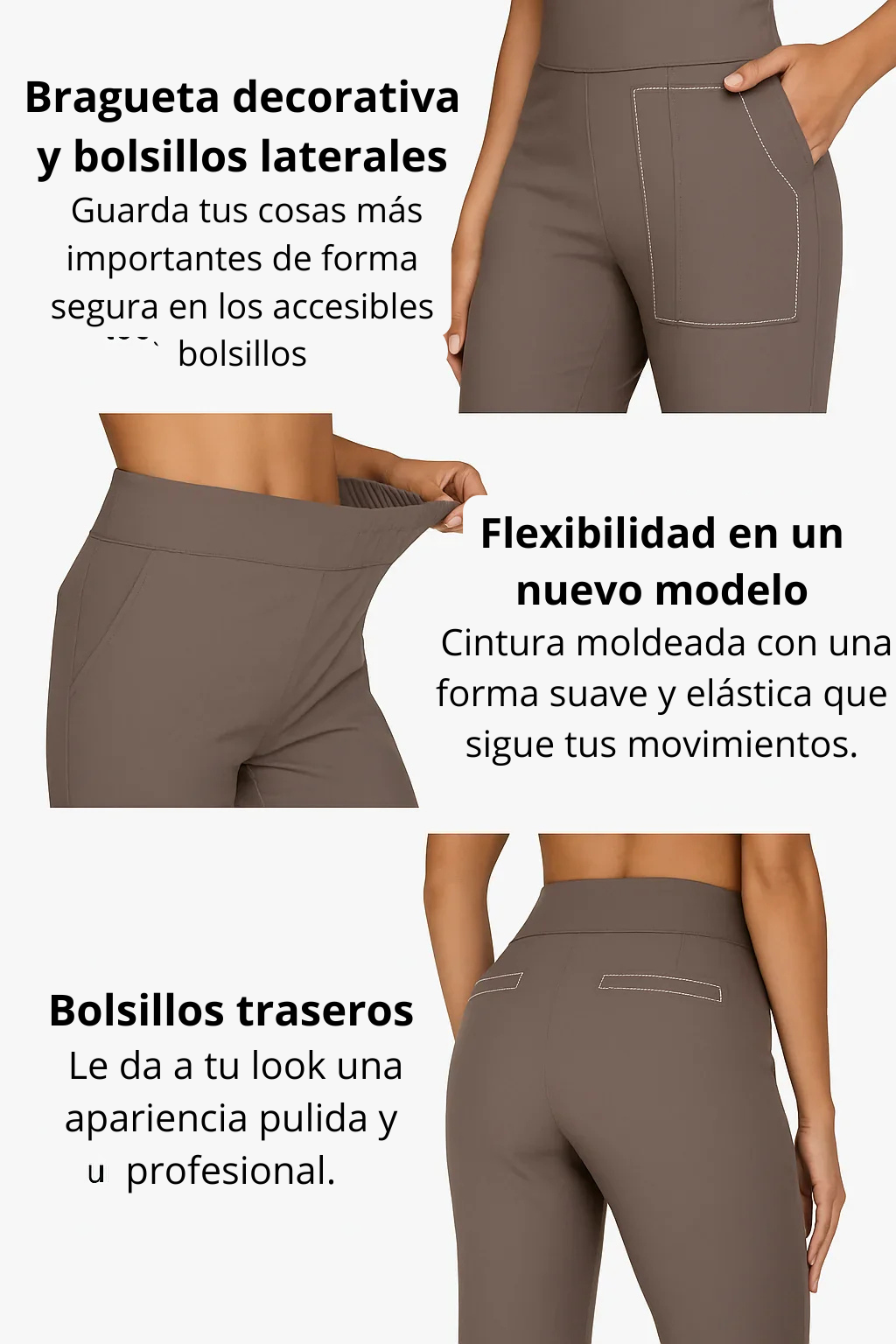 Clara | Pantalón elástico cómodo para cada mujer (1+1 GRATIS)