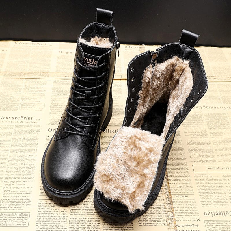 Julia® | Botas elegantes de piel negra