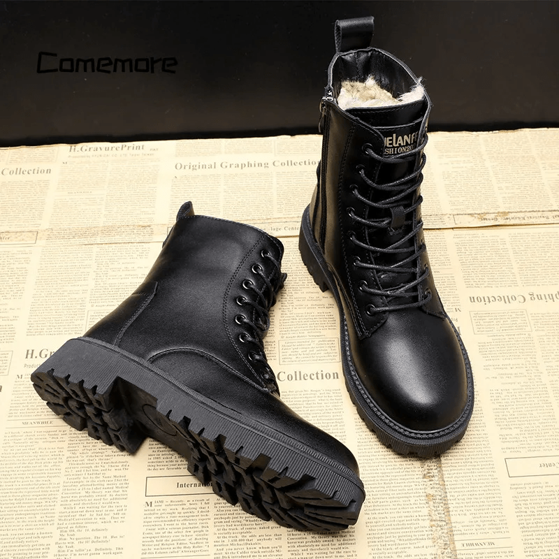 Julia® | Botas elegantes de piel negra