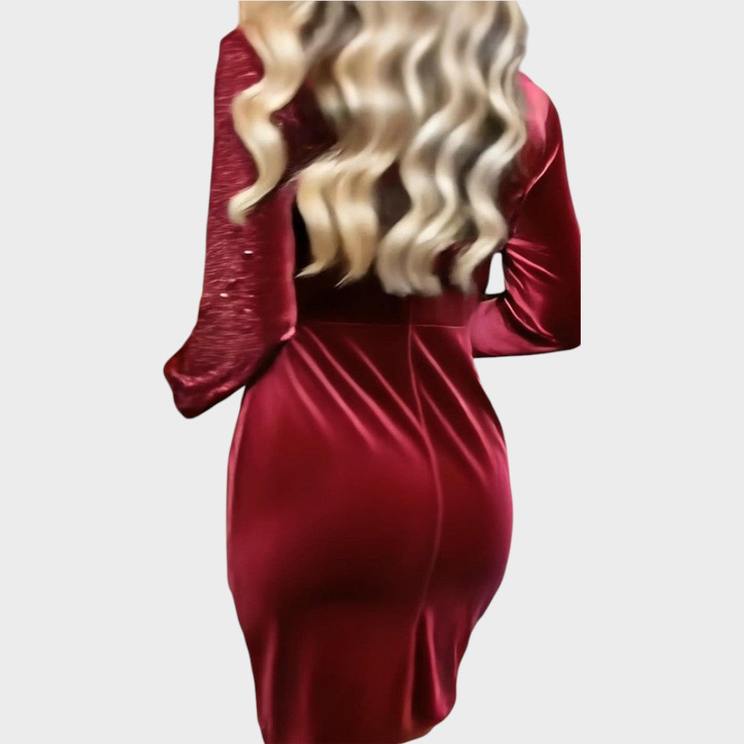 Lunari™ | Vestido de terciopelo Frosina