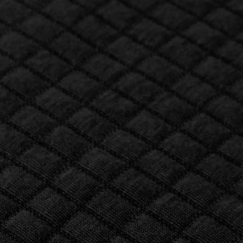 Sudadera de manga larga con capucha para hombre, acolchada, de waffle, de color sólido para deportes al aire libre