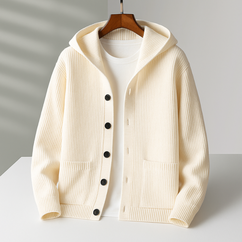 SOROLLA MADRID | CARDIGAN DE LANA PARA HOMBRE