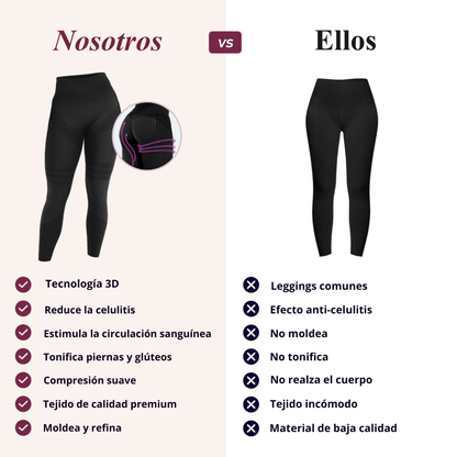 Leggins anticelulíticos 3D