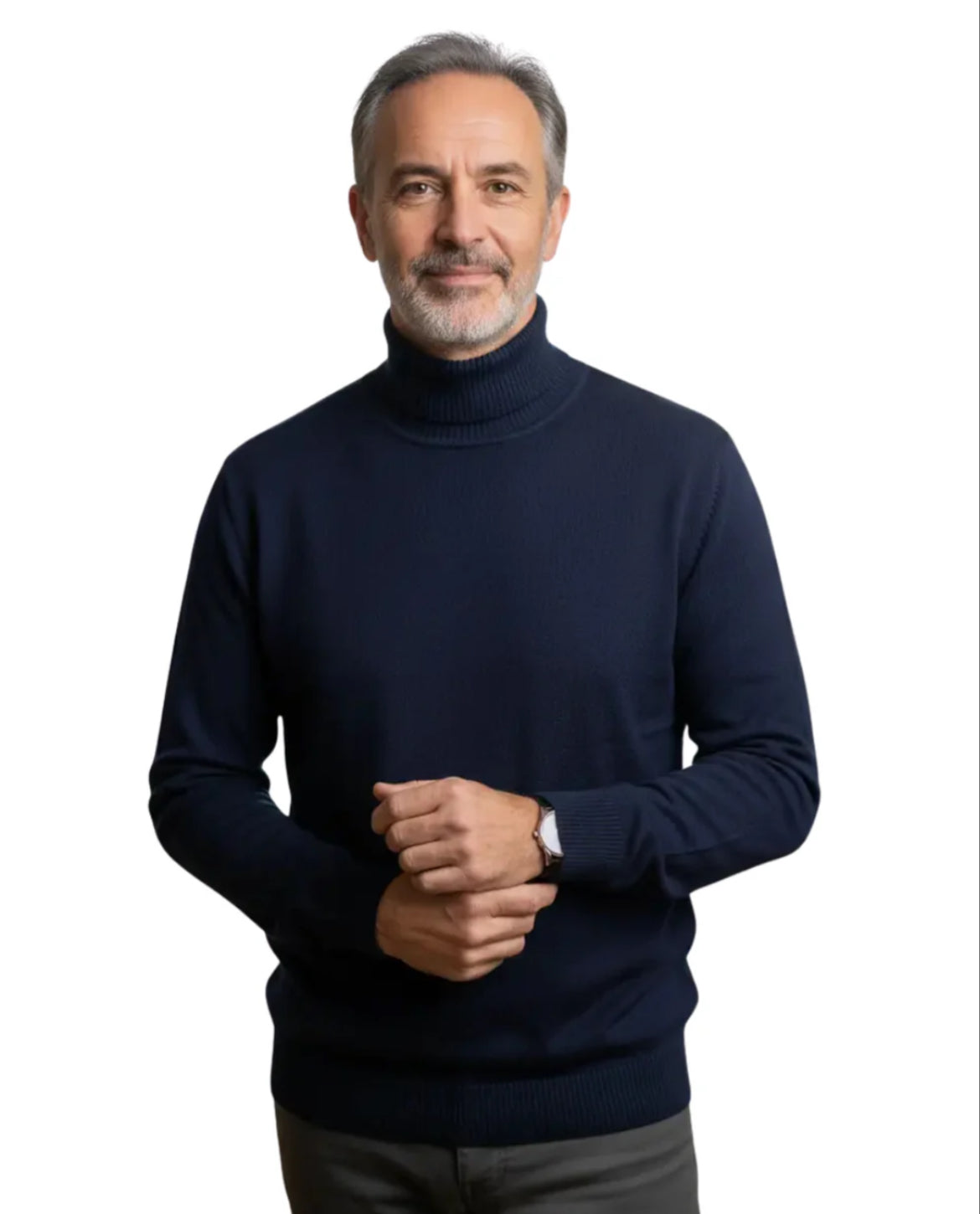 Cuello alto de cachemira Monte Carlo