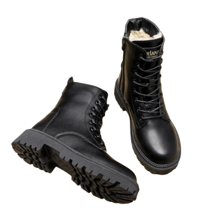 Julia® | Botas elegantes de piel negra