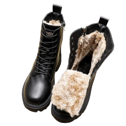 Julia® | Botas elegantes de piel negra