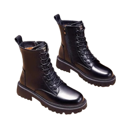 Julia® | Botas elegantes de piel negra