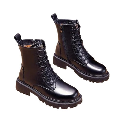 Julia® | Botas elegantes de piel negra