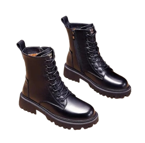 Julia® | Botas elegantes de piel negra