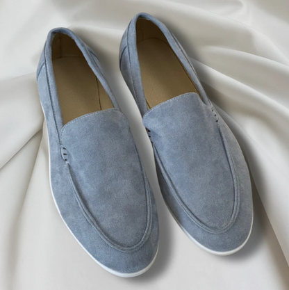 Mocasines elegantes de ante