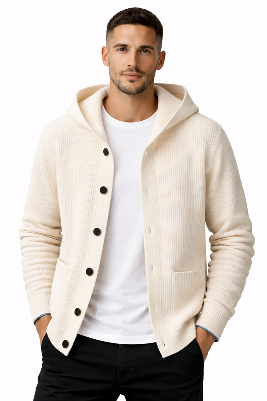 SOROLLA MADRID | CARDIGAN DE LANA PARA HOMBRE