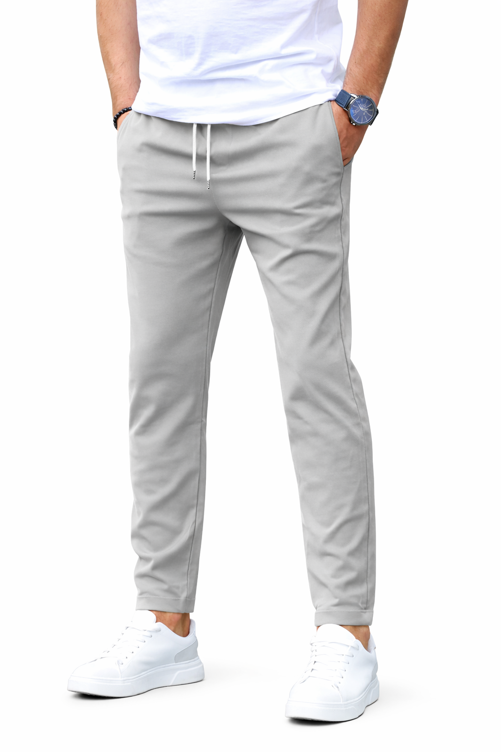 Pantalones elásticos premium de lujo