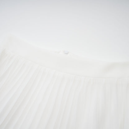 Inés Vestido largo de capas con cuello halter