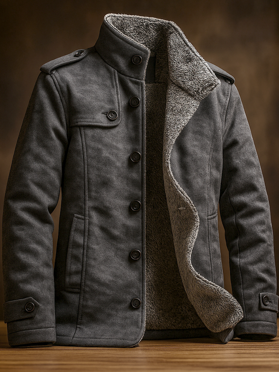 SOROLLA MADRID | ABRIGO DE HOMBRE EN GAMUZA