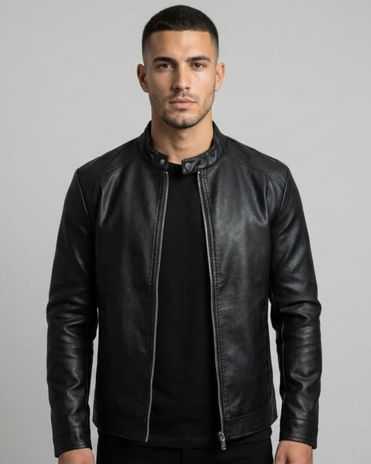 Ale | Chaqueta de cuero clásica