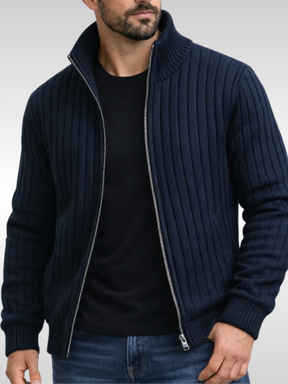 SOROLLA MADRID | CÁRDIGAN CON CREMALLERA ELEGANTE Y CLÁSICO
