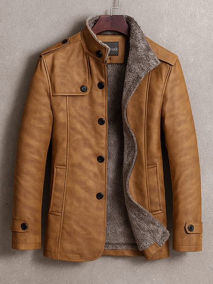 SOROLLA MADRID | ABRIGO DE HOMBRE EN GAMUZA