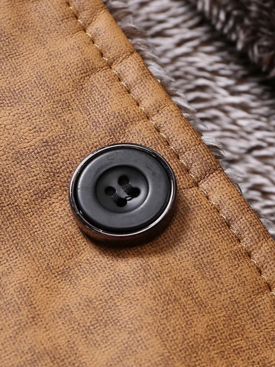 SOROLLA MADRID | ABRIGO DE HOMBRE EN GAMUZA