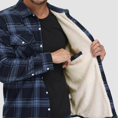 Peter | Chaqueta con forro de cuadros