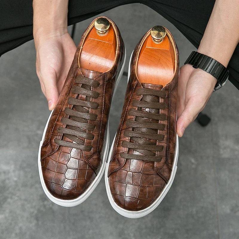 Zapatos Luca de cuero genuino