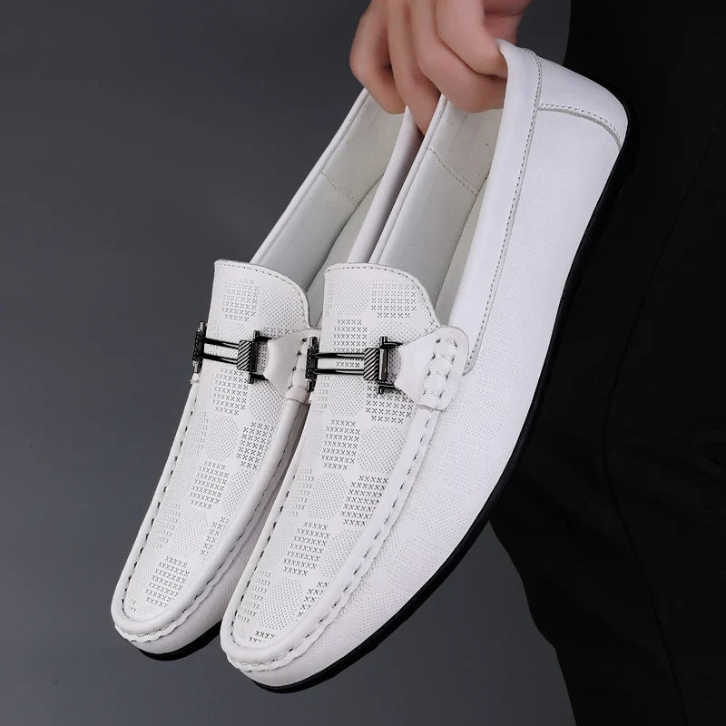 Mocasín Giorgio italiano de cuero genuino