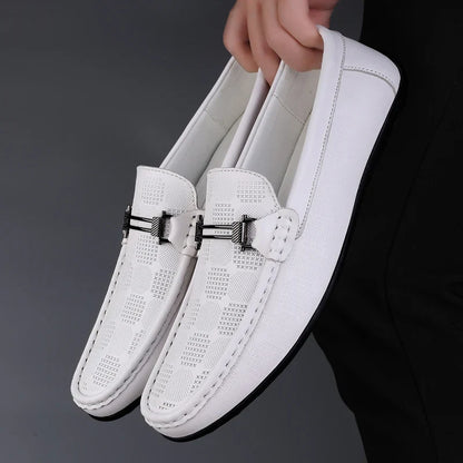 Mocasín Giorgio italiano de cuero genuino