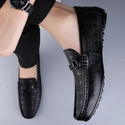 Mocasín Giorgio italiano de cuero genuino