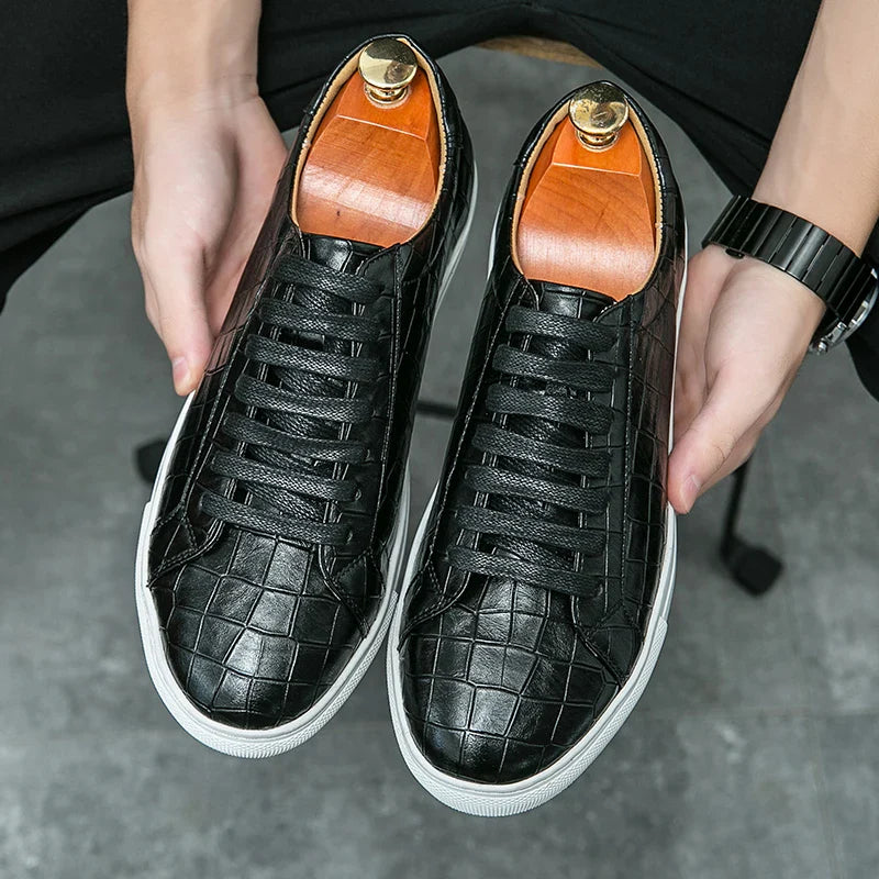 Zapatos Luca de cuero genuino