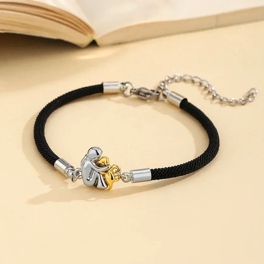 katy™ - Pulsera con cordón e ícono de perro