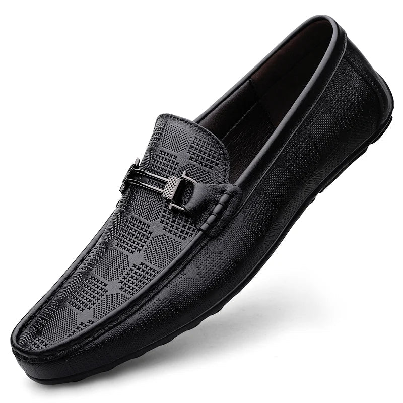 Mocasín Giorgio italiano de cuero genuino