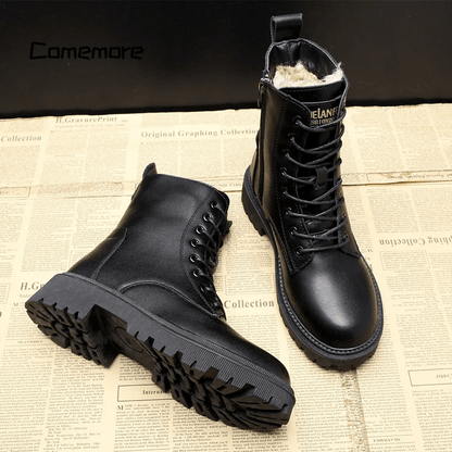 Julia® | Botas elegantes de piel negra
