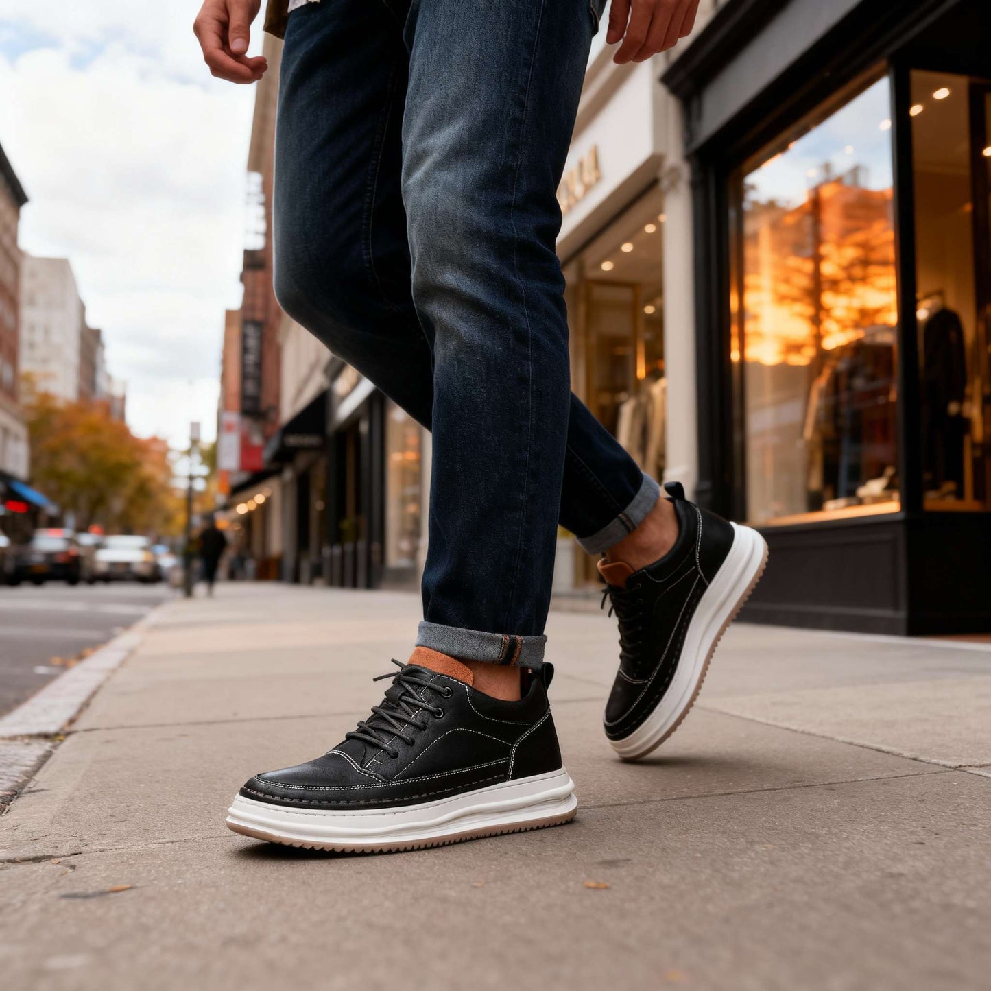 Roberto Zapatos de Cuero