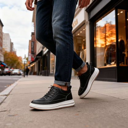 Roberto Zapatos de Cuero