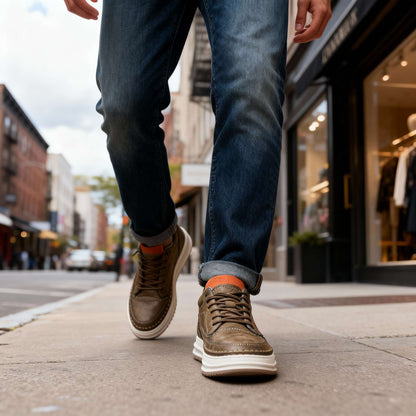 Roberto Zapatos de Cuero