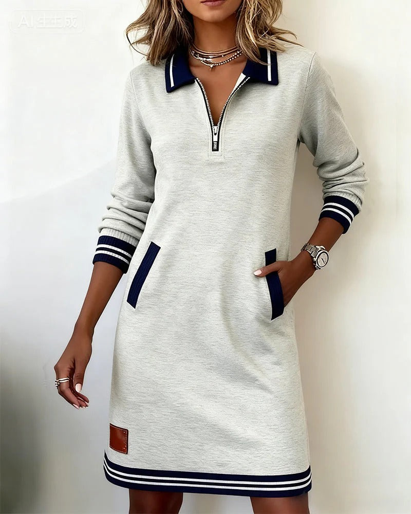 Hélène™ | Robe Coton Élégante