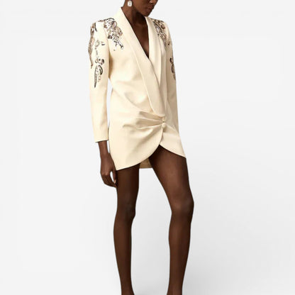 Giada™ Vestido elegante bordado