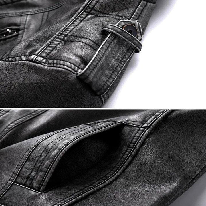 Félix™ | Chaqueta de cuero de lujo.