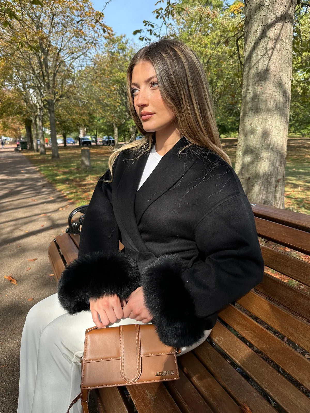 ELEGANCIA ÁRTICA – Abrigo elegante de lana para mujer