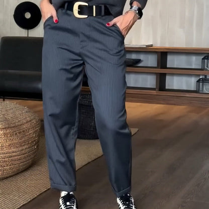 MATILDA | PANTALÓN ELEGANTE CON RAYAS